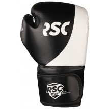 Перчатки боксёрские RSC POWER PU FLEX SB-01-135 12 унций Черно-белый
