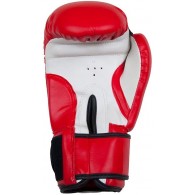 Перчатки боксерские INDIGO PS-799 8 унций Красный